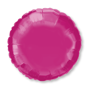 Globos Circulares Color Fucsia para Fiestas, R24, 60 cm, Bolsa de 12 Unidades - Product Image 3