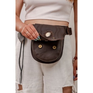 Riñonera con flecos a la moda LW, riñonera de cuero para mujer, riñonera de viaje, senderismo, ciclismo, correr, bolso unisex - Product Image 2