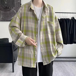 Custom Made Mens Best Quality 100% Cotton <b>Oversized</b> Winter Button Long Sleeved Vintage <b>Flannel</b> T-<b>shirt</b> Breathable With OEM - Product Image 1