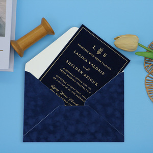 <span class=keywords><strong>Sobres</strong></span> de Terciopelo Multicolores <span class=keywords><strong>para</strong></span> Invitaciones de Boda 5x7, <span class=keywords><strong>Sobres</strong></span> de Terciopelo Blanco, Marfil, Negro, Azul Marino, Verde Salvia, Azul Claro, Rosa Pálido - Product Image 3