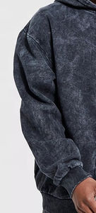 Sweat-shirt unisexe en coton 100% à lavage acide, surdimensionné, vintage, pull-over en molleton, vente en gros OEM, sweat-shirts personnalisés pour hommes - Product Image 2