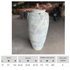 Maceta de Cerámica Esmaltada Resistente a las Heladas, Estilo Europeo, con Orificio de Drenaje, Ecológica, Duradera, Hecha a Mano, para Exteriores y Hogar - Product Image 2