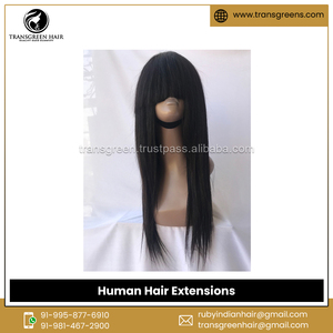 In Depth Experience Manufacturer of 100% Raw Unprocessed 20'' Brazilian Smooth Soft Silky Bob Straight Human Hair <b>Wig</b> Extension - Product Image 3