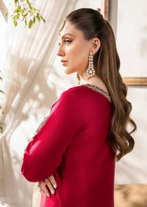 Nuevo Conjunto de Diseñador con Bordado Pesado y Lentejuelas, Estilo Tradicional, Top, Pantalón y Dupatta, Completamente Cosido, Listo para Usar, para Fiestas - Product Image 4