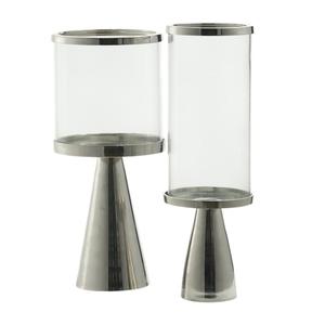 Nouvel arrivage de bougeoir vintage en aluminium pour la décoration intérieure meilleur support de pilier en métal avec lanterne fabriqué par un exportateur - Product Image 6