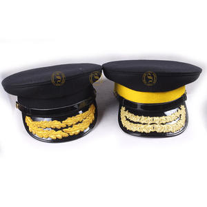 Meilleure vente Casquette Officer Peaks fabriquée en laine de haute qualité pour les sports et les voyages Nouvelle cérémonie Meilleur prix - Product Image 4