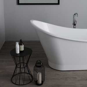 Baignoire autoportante ALMA de style classique compact - Product Image 4