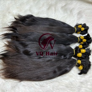 Extensiones de cabello recto a granel de alta calidad, virgen, camboyano, vietnamita, un donante, sin mezcla, sin cabello humano sintético - Product Image 2