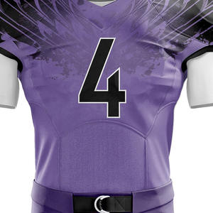 Concevez votre propre style de haute qualité à prix raisonnable logo personnalisé Uniformes de football américain - Product Image 3