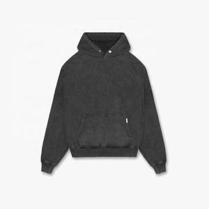 Wholesale Stone Vintage Washed Hoodie Tie Dye 3d Print Acid <b>Wash</b> Hoodie Heavyweight Cotton French Terry Oversized Men's Hoodies - Product Image 6