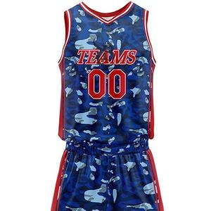 Tenues de basket-ball pour hommes en tissu respirant et confortable, taille personnalisée, fabricant professionnel de tenues de basket-ball - Product Image 4