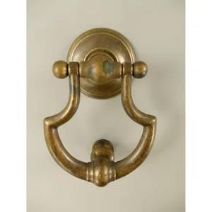 Heurtoir de porte en métal poli doré Style capitaine Accent d'entrée pour Vintage Cafe Hotel Home Front Door Cadeau décoratif - Product Image 1