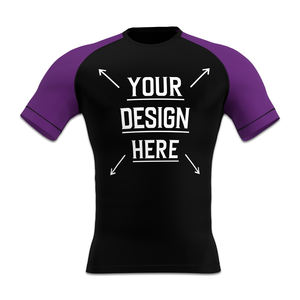 Camiseta de Manga Corta para Hombre con Logotipo Personalizado, para BJJ y MMA, de Alto Rendimiento, para Entrenamiento Físico y Natación - Product Image 1