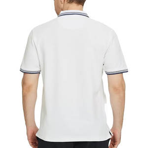 Hombres de alta calidad para Polos Venta al por mayor Cooling Touch Camisetas deportivas en blanco Dry Fit con bordado personalizado Patrón sólido - Product Image 6