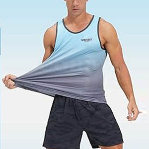 Débardeur pour homme respirant, nouveau design, polyester, impression de logo personnalisée, faible MOQ, pour vente en ligne, dernière arrivée - Product Image 4