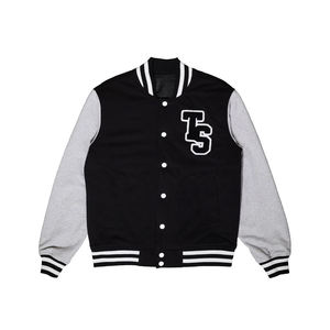 High Quality Handmade Varsity Letterman Baseball Collegiate Canvas Sleeves Waterproof <b>Jacket</b> <b>Men's</b> - Product Image 6