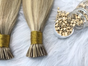 ผมต่อ SHY 50% แท้จากยุโรป เกรด 13A แบบ Double Drawn  ปลายผมแบบ I Tip  แบบเส้นเดียว # 4-613 ตรงสำหรับผู้หญิงผิวขาว - Product Image 5