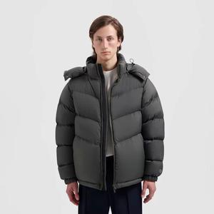 Custom oversized Puffer <b>Jacket</b> with Liner Men Nylon Breathable spring and winter fashion warm quilted puffer <b>jackets</b> - Product Image 4