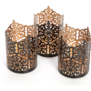 ที่ใส่ไฟรูปตัวทีทำจากโลหะมีสไตล์สำหรับตกแต่งห้องนั่งเล่นบ้านห้องนอนสำนักงานงานแต่งงานงานเลี้ยงและของตกแต่งงานเฉลิมฉลอง - Product Image 2