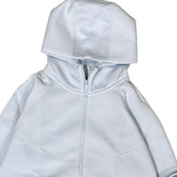 Grosir Innovears Regular Fit 100% katun Tracksuit Set Custom logo pria kosong polos Tracksuit Zip up Hoodie dan Sweatpants