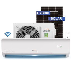 Aire Acondicionado Solar Híbrido AC/DC de 2HP/3HP, Sistema Split con Inversor Fuera de Red, WiFi, Refrigerante R-32, para Hogar, Hotel, Oficina, A++ - Product Image 1