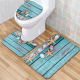 Custom Printed <b>Mat</b> <b>Bathroom</b> Rug <b>Set</b> for <b>Bathroom</b> Non-Slip Shower Curtain Bath <b>Mat</b> - Product Image 4