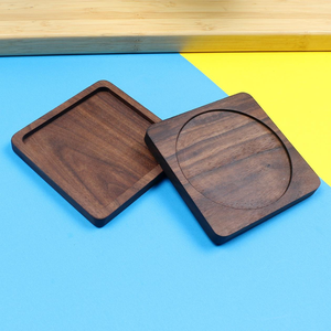 Posavasos de Madera al por Mayor para Bebidas, Grabado Láser, Colores Variados, para Regalo de Oficina - Product Image 3