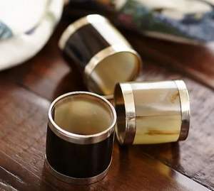 ผ้าเช็ดปากฮอร์นสำหรับบ้านโรงแรมและร้านอาหารการออกแบบที่วางผ้าเช็ดปาก - Product Image 2