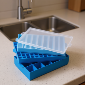 MIXAGE Bac à glaçons bleu à 3 couches pour Ilsa 45440000 Code produit - Product Image 3