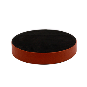 Plateau En Bois Avec Cuir Noir Monté Maison Et Hôtel Table Accessoires Décoratifs Plateau De Service Fournisseur En Gros Indien - Product Image 6
