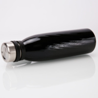 Bouteille d'eau isolée de 500ml Bouteille en acier inoxydable sous vide à double paroi avec poignée pour les sports de plein air