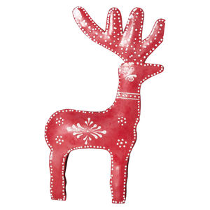 Famoso Animal pulido Metal arte estatua Acero inoxidable Reno escultura para decoración del hogar - Product Image 4