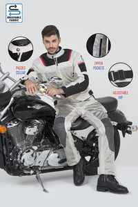 แจ็กเก็ตมอเตอร์ไซค์พร้อมเกราะ CE LEVEL2 Enduro เสื้อแจ็คเก็ตป้องกันกีฬาคู่สำหรับผู้ชาย - Product Image 5