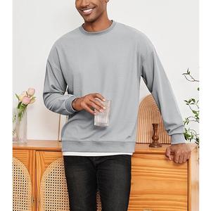 Nouvel arrivage de sweat-shirt à manches longues nouvelle collection couleur unie confortable grande taille imperméable cou épaule pente Bangladesh - Product Image 5