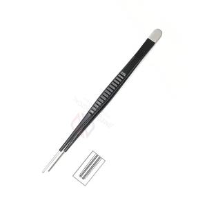 Pinzas Quirúrgicas Debakey Personalizadas de 185 mm con Mango Negro, Pinzas Rectas de Acero Inoxidable para Herramientas Médicas - Product Image 2