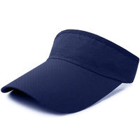 Gorra Visera de Lona Personalizable al por Mayor, Transpirable, Impermeable, para Verano, Playa, Exterior, con Parte Superior Vacía, para Hombre y Mujer, con Logotipo Bordado
