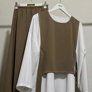 Tenues d'hiver modestes de luxe pour femmes fabriquées avec des matériaux durables et des teintes douces, parfaites pour un port confortable mais élégant - Product Image 1