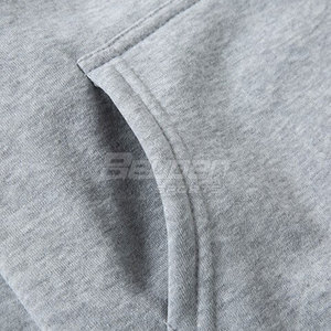 Custom Design High Quality 100% Cotton Winter Breathable Comfortable <b>Pullover</b> <b>Men</b> Hoodies Solid Casual Plus Size Customized - Product Image 5