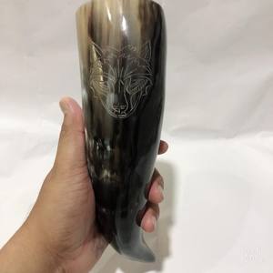Corne à boire Viking naturelle et polie Offre Spéciale Meilleure qualité d'exportation par Lametierartz pour une utilisation au restaurant - Product Image 2