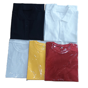 160gsm camiseta en blanco 100% algodón transpirable de buena calidad de impresión de diseño personalizado Logo para hombres de color sólido liso con cuello en V camisetas - Product Image 1