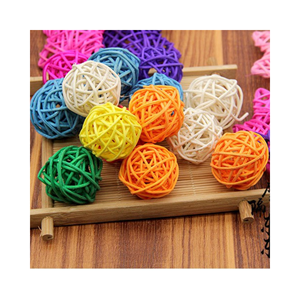 ของเล่นเด็กทำจากวัสดุหวายทรงกลมรูปหัวใจห้าแฉกเพื่อปกป้องสิ่งแวดล้อมจากธรรมชาติวัสดุตกแต่งห้องนอน - Product Image 3