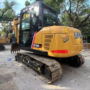 รถขุดมือสองยี่ห้อซันนี่ รุ่น sany 75c น้ำหนัก 7.5 ตัน รถขุดซันนี่ มีสินค้าในสต็อก รุ่น sy75c sy75 sy60c sy55c sy35 - Product Image 6