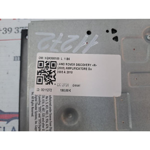 Amplificatore Radio per LAND ROVER Discovery Serie III XQK500105 (04>10) - Product Image 6