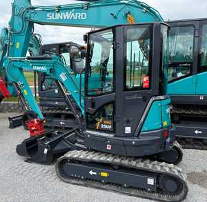 Miniexcavadora SWE25UF con Eje de Giro Ultracorto, Motor Diésel, Compacta, con Sistema Hidráulico Auxiliar - Product Image 4