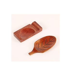 High Quality Wood <b>Cooking</b> Tools <b>Spoon</b> Rests and With <b>Wooden</b> Handle Small Size and Salad Serving <b>Spoon</b> Rests Piece - Product Image 6
