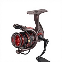 Moulinet de pêche micro-spinning ultra-léger pour lancer à longue distance, main gauche
