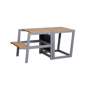 Juego de dormitorio escolar multifuncional púrpura de alta calidad, el mejor precio directamente, servicio OEM de Vietnam para aplicaciones de comedor al aire libre - Product Image 2