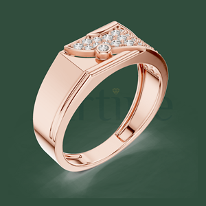 แหวนโกเมนธรรมชาติ10K สำหรับใส่ไปงานปาร์ตี้ - Product Image 1