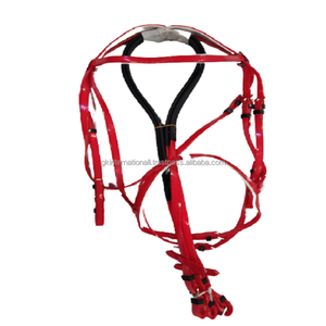 Equipo de equitación con brida y rienda en PVC, brida y rienda recubiertas de PVC duraderas y resistentes al frío - Product Image 5