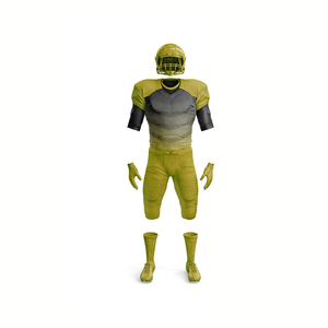 Ventes en gros de maillots d'entraînement de football américain 100% polyester respirant de haute qualité, entièrement personnalisables, uniformes par sublimation, taille plus - Product Image 3